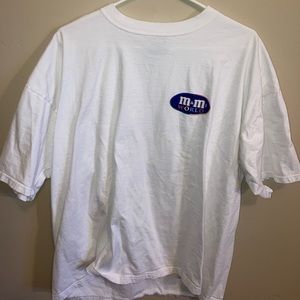 White Vintage M&M’s World Tee Shirt